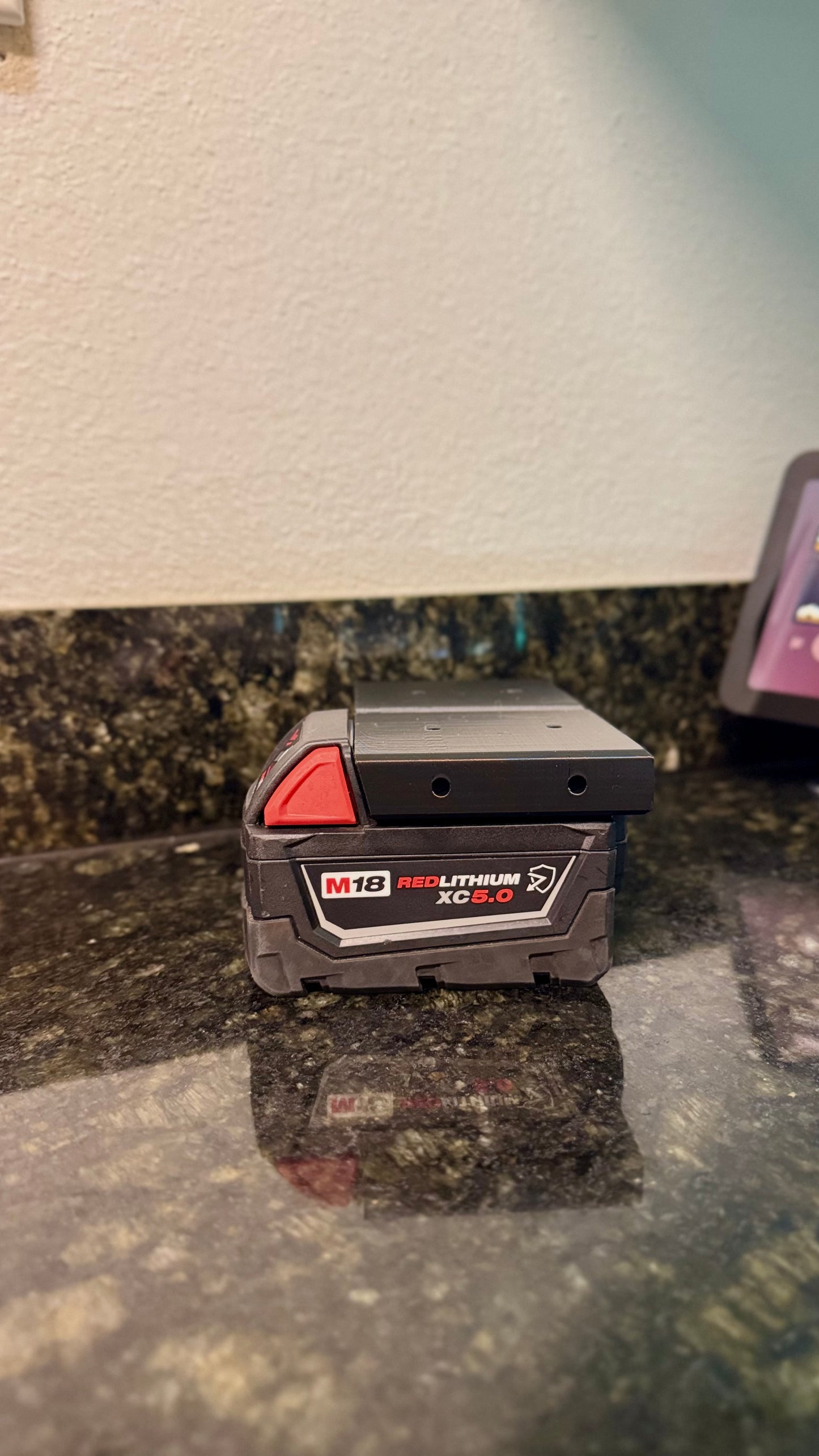 Milwaukee M18 battery holders